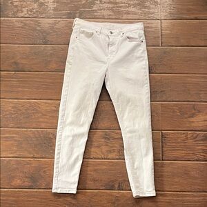 White Skinny Jeans Topshop